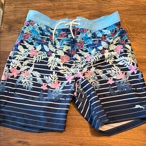 Tommy Bahama swim trunks.